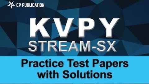 KVPY - Topicwise Questions 2007-17 | Physics (SA) - Previous Year Solved Question Papers (KVPY)
