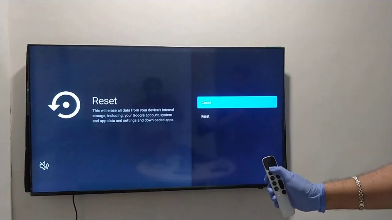 How to reset the OnePlus TV YouTube