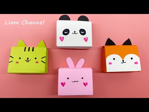 Video Cách gấp chiếc ví bằng giấy siêu cute | How To Make... - youtube