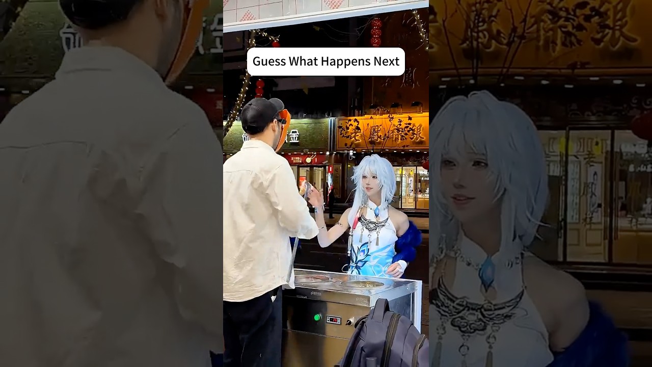 Guess What Happens Next😊 #anime #game #fyp #honkaistarrail #cosplay #cosplayer #cosplaygirl #girl