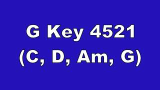 G Key 4521 C, D, Am, G