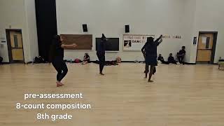 Pre-assessment 8th grade week 1-September