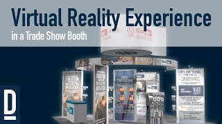 Virtual Reality Experience in a Shurtape Booth by Downing Exhibits