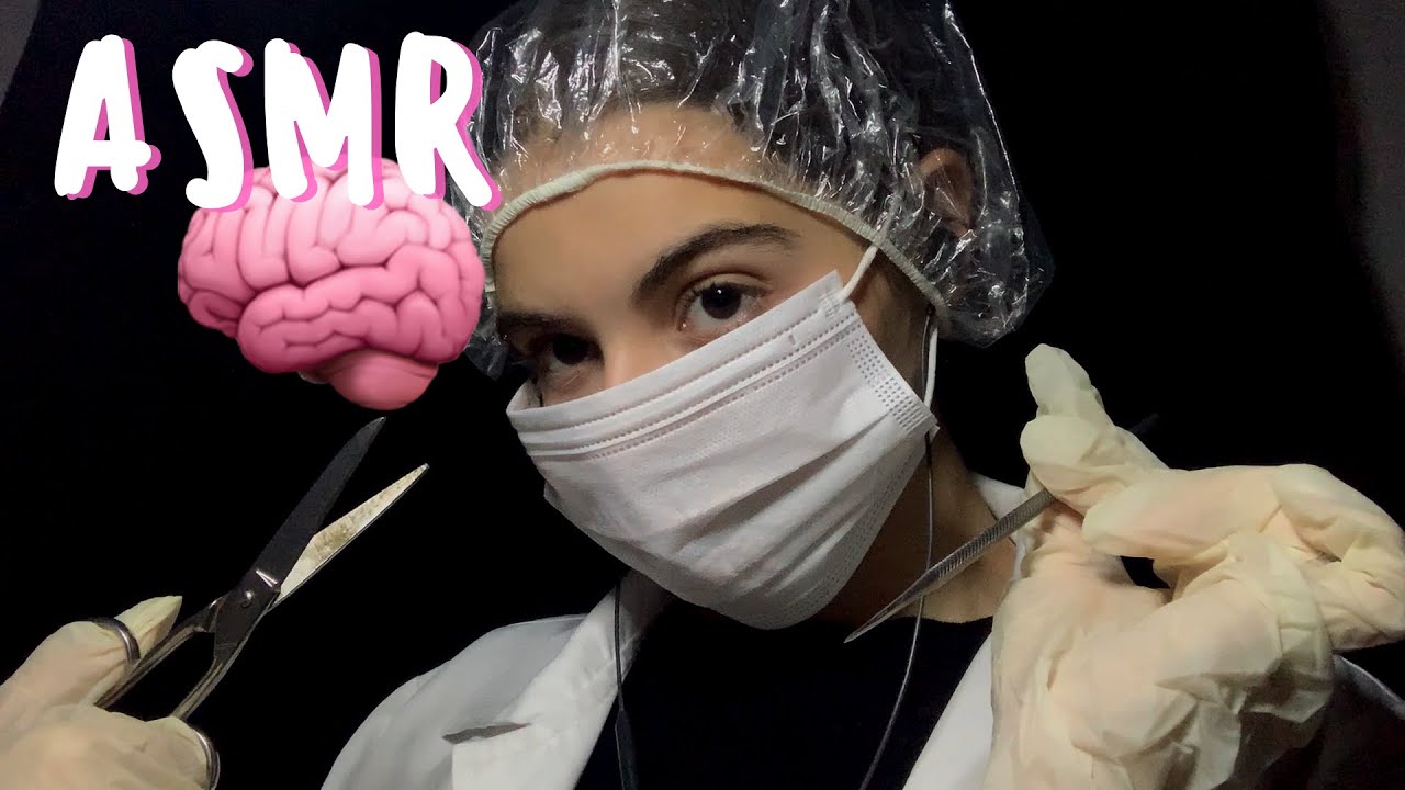 ASMR CIRURGIA NO SEU CÉREBRO | Médica Roleplay