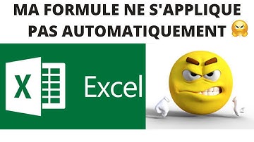 Que faire lorsque mes formules Excel ne s