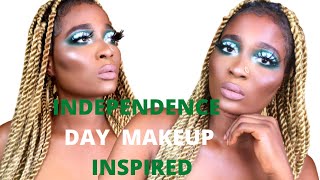 NIGERIA INDEPENDENCE DAY (2020) MAKEUP TUTORIAL / NIGERIA AT 60 || HDSIGNATURES || screenshot 5
