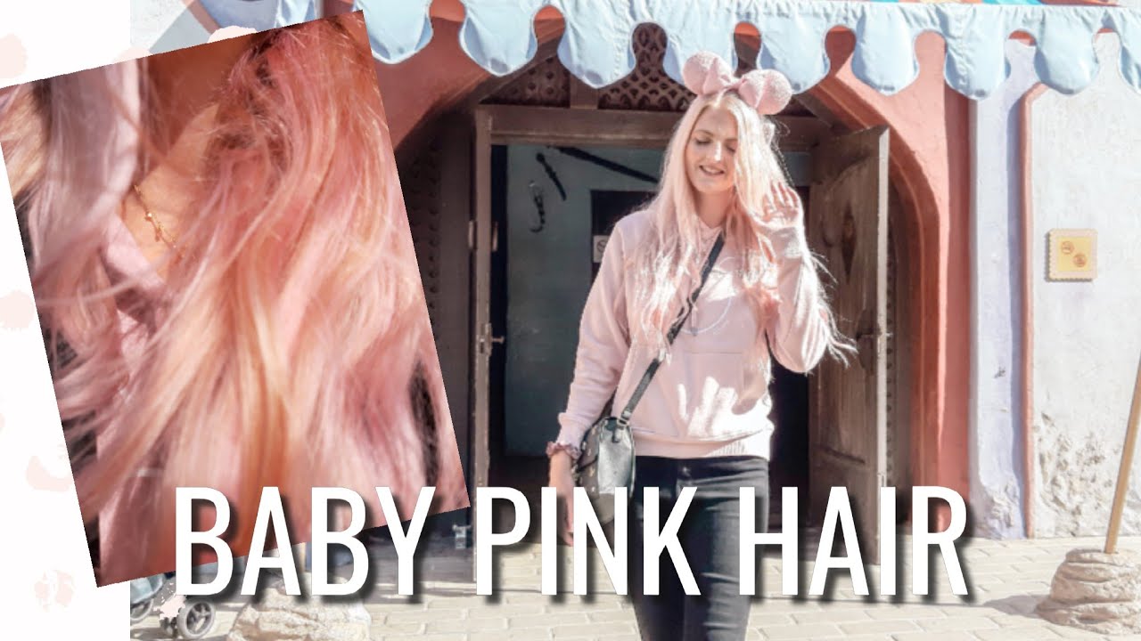 DYING MY HAIR PASTEL PINK💕 USING ARCTIC FOX VIRGIN PINK | My Pretty Everything