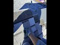 Shingle Roof installed with only battery PEW PEW m18 TOOLS - NO AIR NEEDED