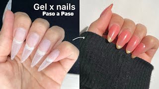 Mira como me hago UÑAS SOFT GEL/ GEL-X  paso a paso💅🏻 screenshot 3
