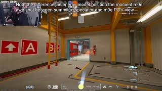 CS2 m0e triple awp collateral spectator and POV comparison