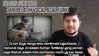 Reaksi Mary Kamino Musisi dari Turki Melihat Alip Ba Ta | The Godfather Theme song (Subt indo)