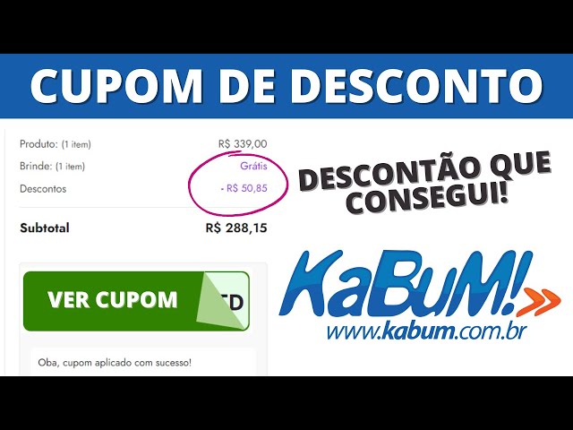 Cupom KaBuM  Descontos e Cashback - Dezembro 2023