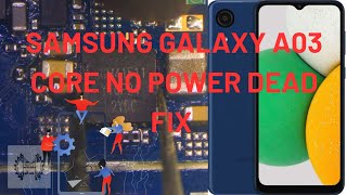 Samsung galaxy A03 core No power dead fix | how to fix Samsung galaxy A03 core No power problem