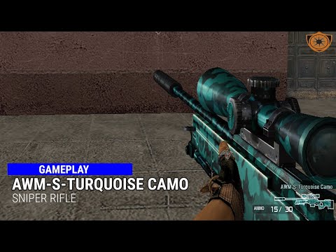 CrossFire: AWM-Silencer | Turquoise Camo