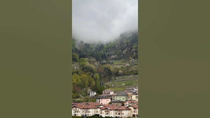 Gloomy weather and Italian countryside 😍🇮🇹 #travel #italy #youtubeshorts