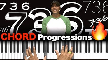 736 Chord Progressions & Runs | Simple to ADVANCED