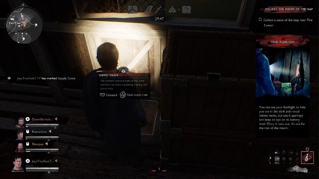 Evil Dead: The Game-Warrior Ash Super Damage Tank Gameplay