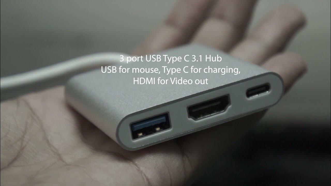 USB-C to 4K TV HDMI Adapter for Xiaomi Redmi Note 10 Pro