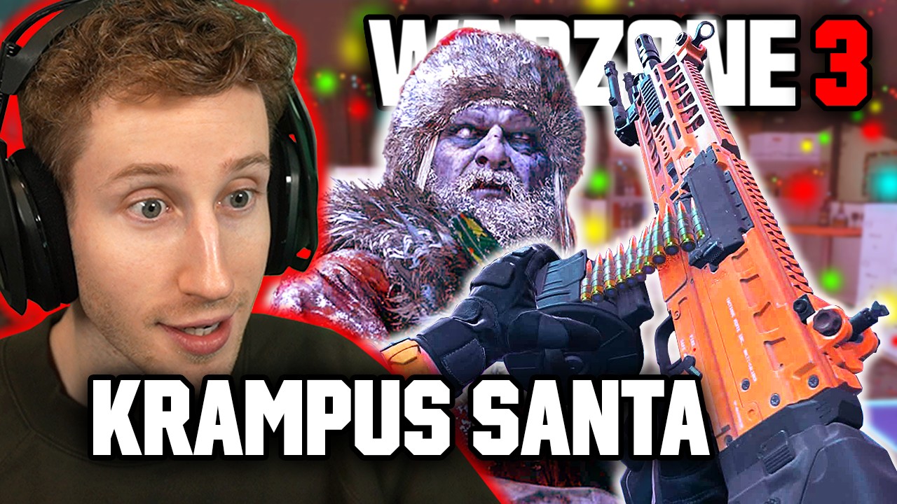 Grumpus Cod SO VERRÜCKT ist SANTAS SLAYGROUND EVENT in Warzone 3! (Krampus ist ...