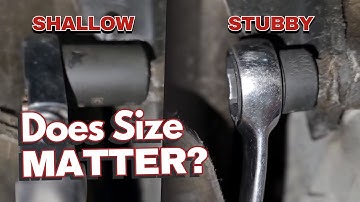 Which is Better for Tight Spots? Stubby or Shallow Sockets? Watch to Find Out! 👀@Tobatech13