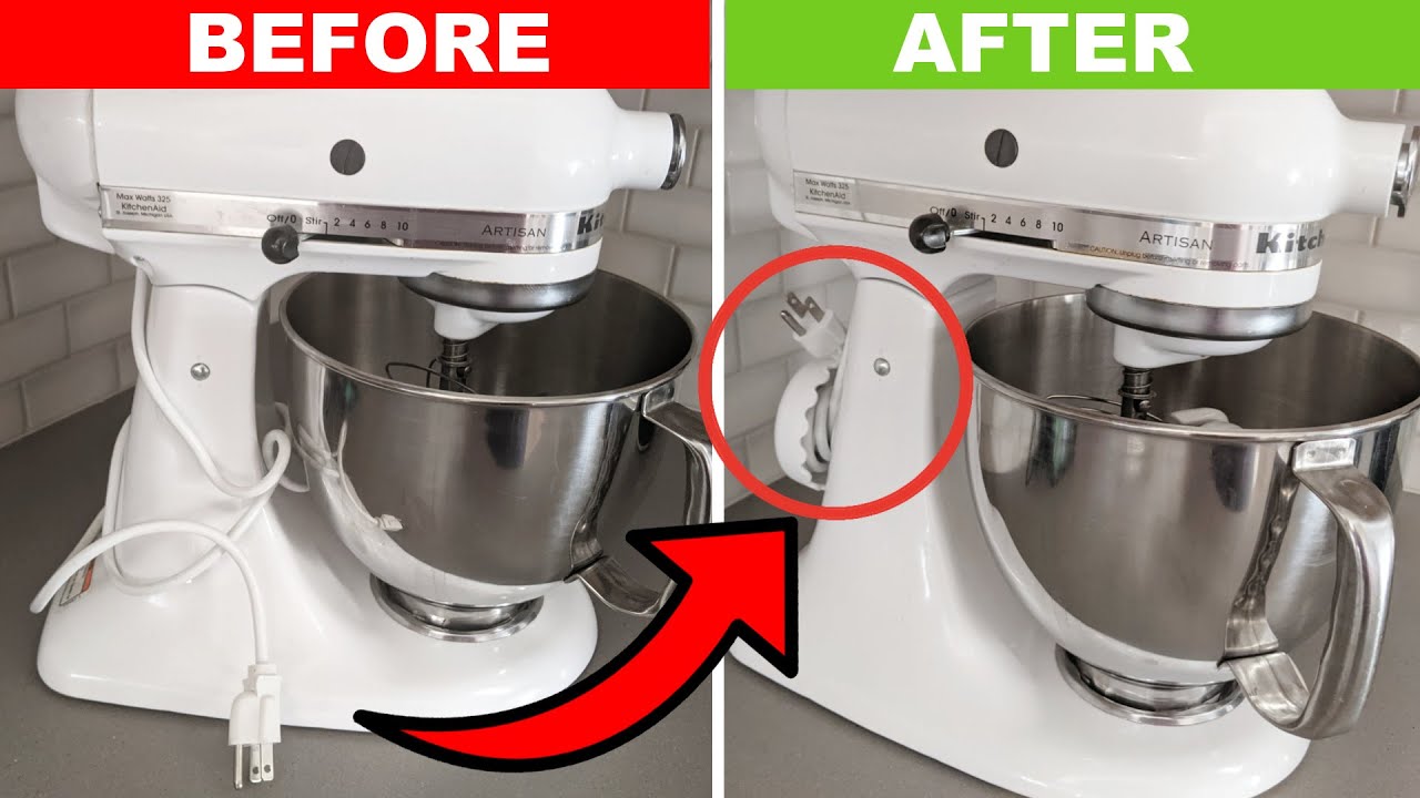 Stand Mixer Cord Hack