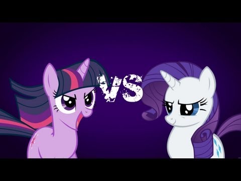 Epic Rap Battles of Pony - Twilight Sparkle VS Rarity