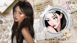 MANHWA BEAUTY ♡ unreal flawless visuals straight out of a webtoon ♡ collab w/ @fujiis2 screenshot 5