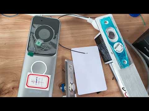 Dahua DHI-VTO2311R-WP Wi-Fi відеопанель 2 Мп зі зчитувачем Mifare, видео 1