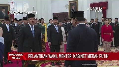 Momen Mayor Teddy Dilantik Jadi Sekretaris Kabinet Oleh Presiden Prabowo Subianto