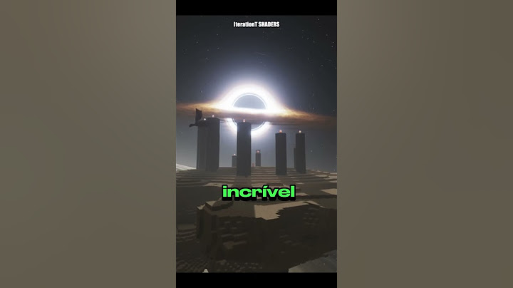 ACHEI O MELHOR SHADER DE MINECRAFT!