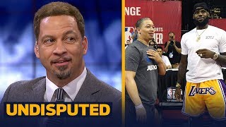 Chris Broussard on LeBron's appearance at Lakers Summer League game in Vegas | NBA | UNDISPUTED