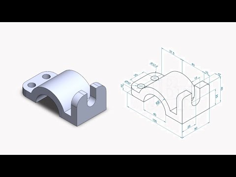 SolidWorks #16 - Tutorial CSWA Exam - Intermediate Part Modeling 9 - Fillet