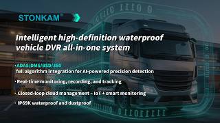 STONKAM 8-Channel AI MDVR: All-in-One Fleet Safety Solution with ADAS, DMS & Passenger Counting