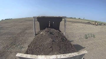 Spreading Manure (Filmed with a GoPro Camera)