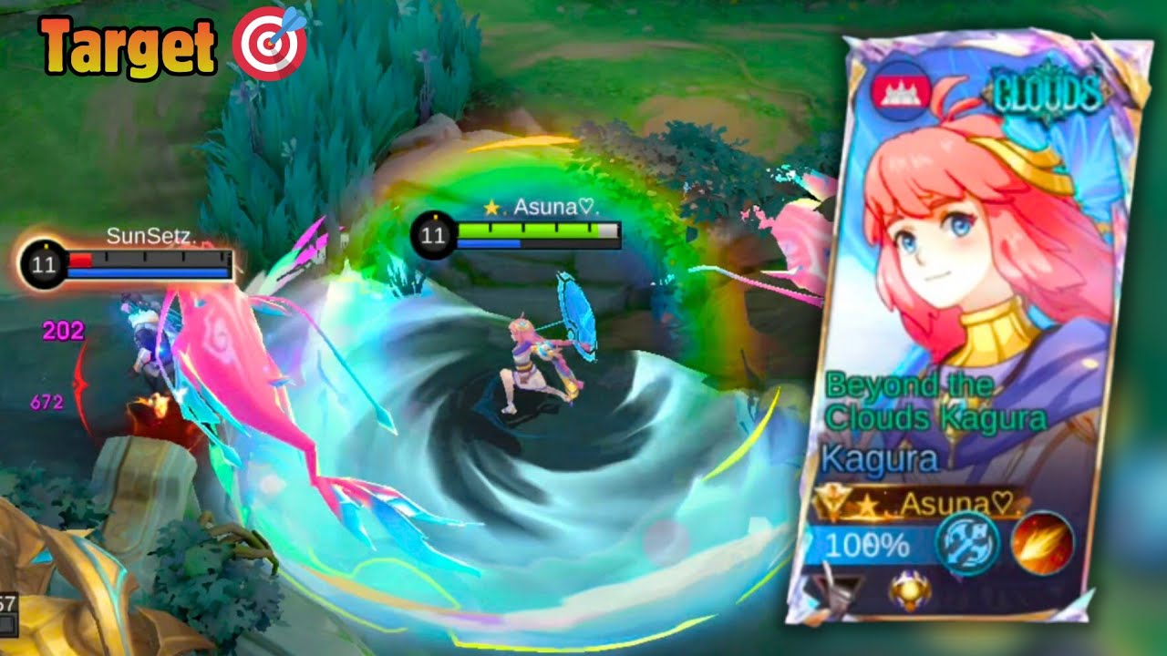 Targeting Enemy with Kagura 😤| Mobile Legends