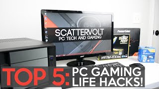 Ranging from faster internet steam download speeds, better pc gaming
performance, to free gunnars for your monitor, here are my top 5 life
hacks th...