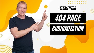 How to Customize the 404 Page on Your WordPress Website using Elementor