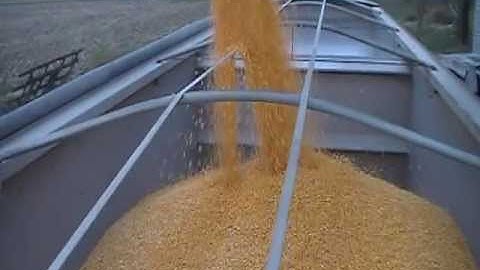 Loading semi with corn, and nice sky shot 11-6-2011 Delaware Co, IN