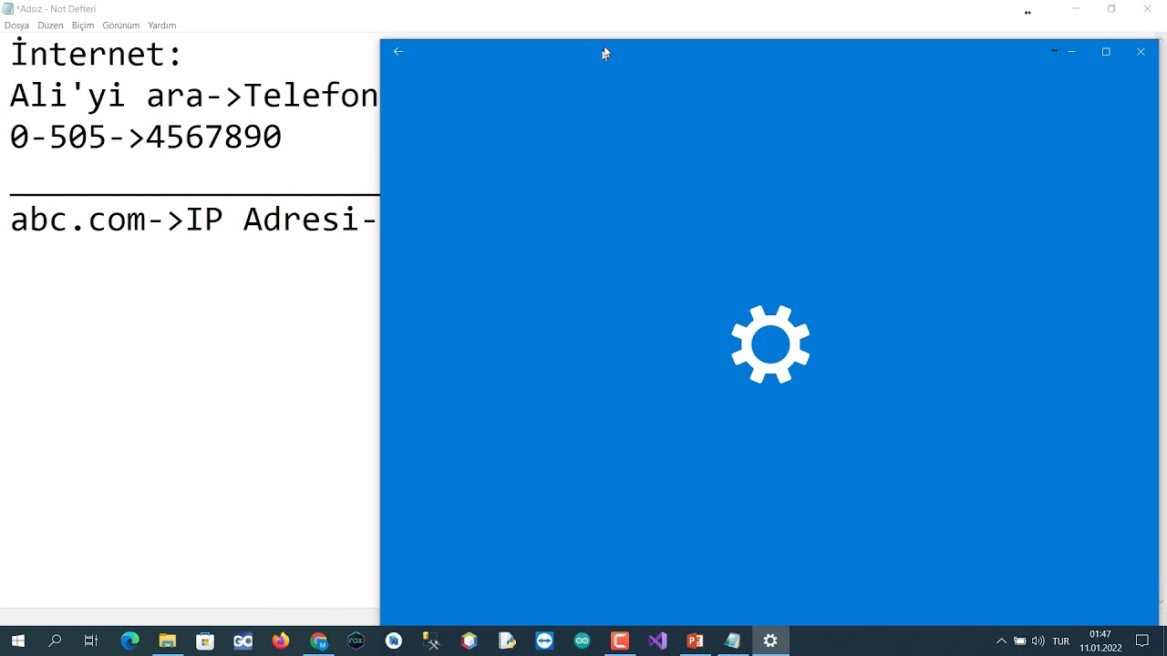 İnternet nedir? TCP/IP Katmanları