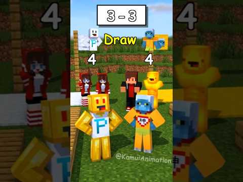 Kamui Team vs Pearl Team🔥- MAIZEN Minecraft Animation #shorts