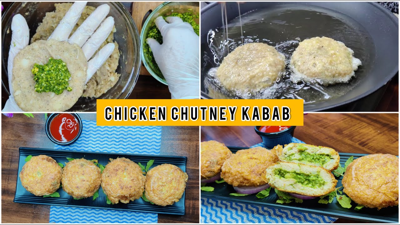 Chicken Chutney Kabab Quick And Easy Recipe For Iftar Ramzan