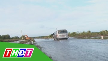 Triều cường dâng bất thường ở Cà Mau | THDT