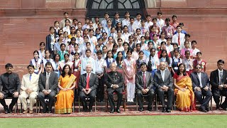 Winners Of Tata Building India School Essay Competition Called On President Mukherjee Part 1 Youtube