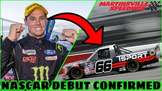 BREAKING NEWS: Cam Waters to make NASCAR debut in Truck Series at Martinsville on April 5th