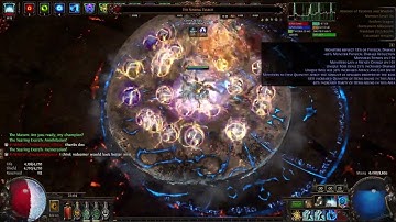 (3.25) Ball Lightning of Orbiting Archmage Hierophant VS The Searing Exarch