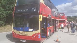 Imberbus Running Day - E400 Bus - 12345 - Sn64Ogu - On Route 23A - At Imber - 20082022