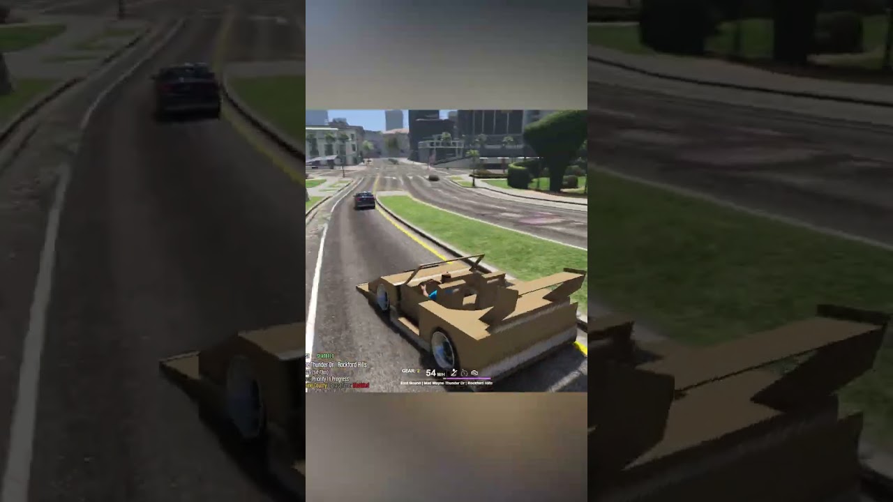 Running from Cops with Cursed Cars on GTA 5 RP