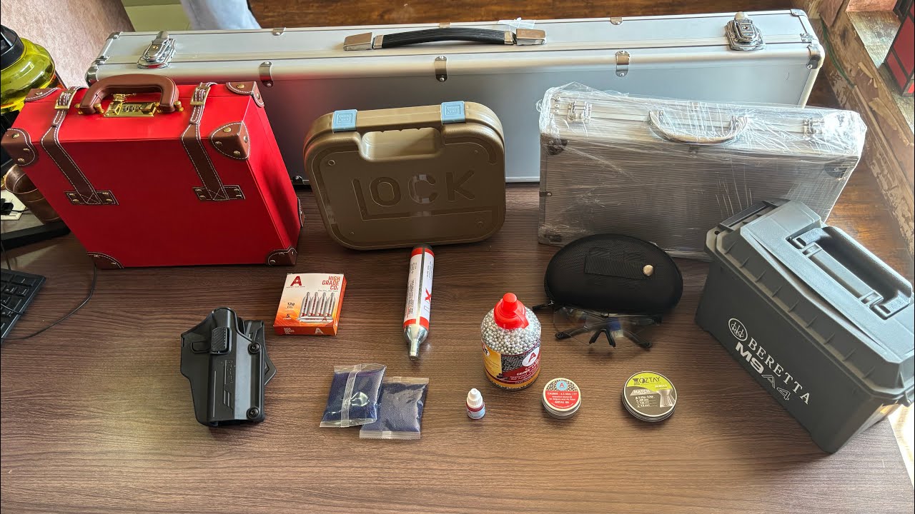 Customised Metal Gun Box for Air Guns | Premium Storage Box for Air Rifles & Pistols 