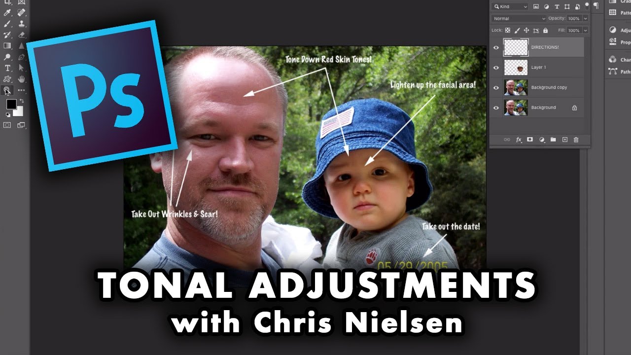 My Video Tutorial on General Tonal Adjustments in Photoshop CC. - YouTube