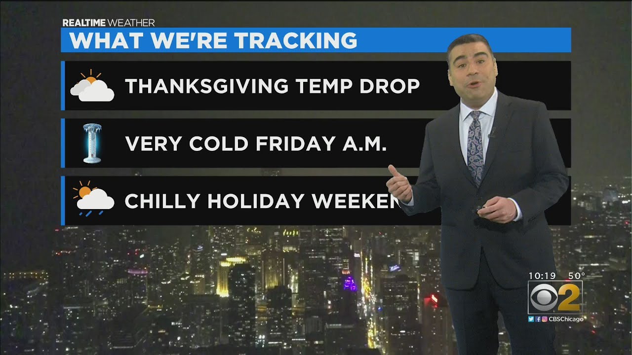 Chicago Weather Thanksgiving Temperature Drop YouTube